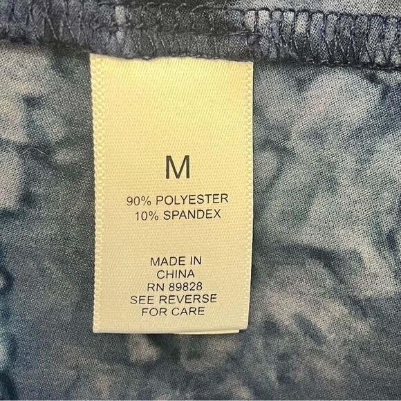 LOGO Layers by Lori Goldstein Tie-Dye Knit Tank Top Size Medium - Picture 5 of 7